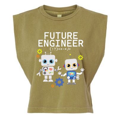 Future Engineer Costume Robot Robotics Adults Kids Garment-Dyed Women's Muscle Tee