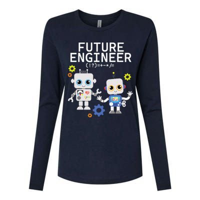 Future Engineer Costume Robot Robotics Adults Kids Womens Cotton Relaxed Long Sleeve T-Shirt