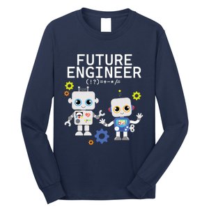 Future Engineer Costume Robot Robotics Adults Kids Long Sleeve Shirt