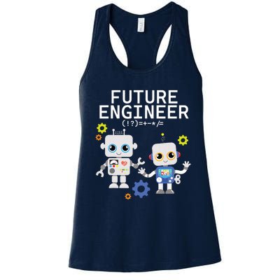 Future Engineer Costume Robot Robotics Adults Kids Women's Racerback Tank