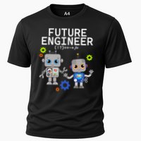 Future Engineer Costume Robot Robotics & Cooling Performance Crew T-Shirt