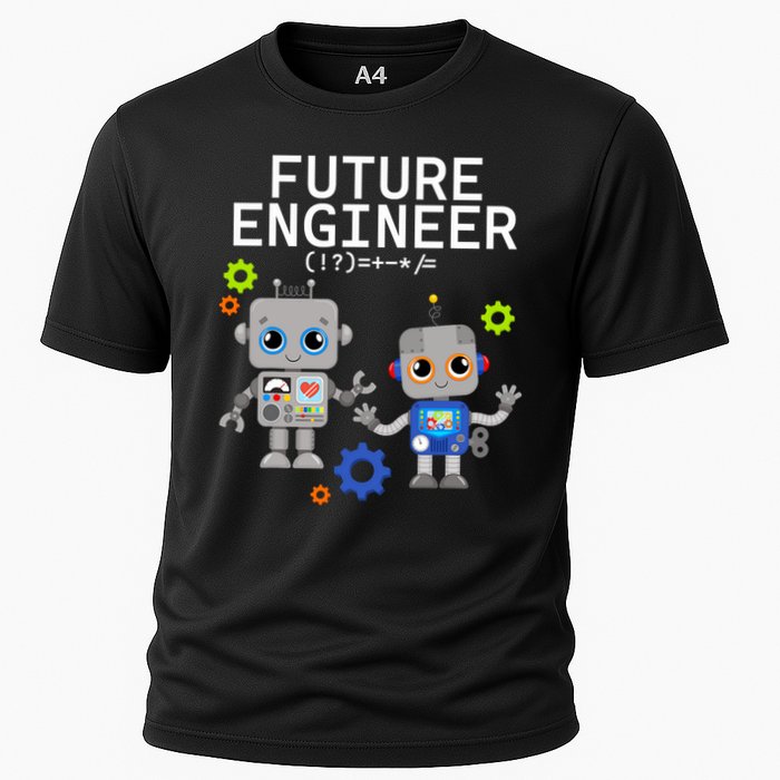 Future Engineer Costume Robot Robotics & Cooling Performance Crew T-Shirt