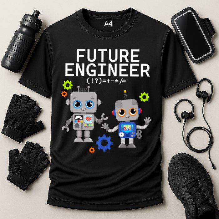 Future Engineer Costume Robot Robotics & Cooling Performance Crew T-Shirt