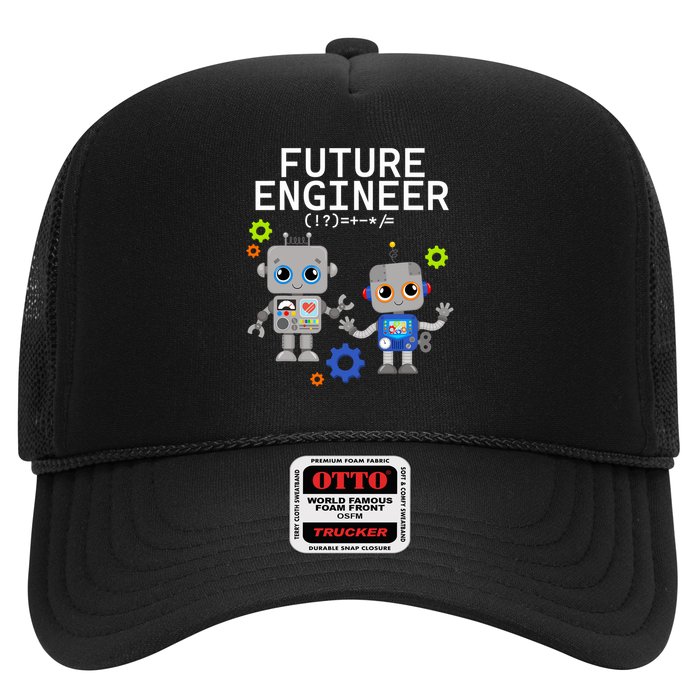 Future Engineer Costume Robot Robotics & Trucker Hat