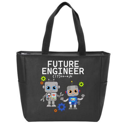 Future Engineer Costume Robot Robotics & Zip Tote Bag