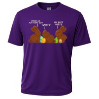 Funny Easter Chocolate Bunny Rabbits Performance Shirt