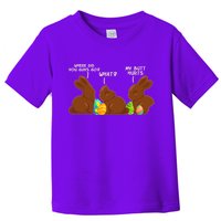 Funny Easter Chocolate Bunny Rabbits Toddler T-Shirt