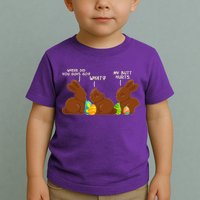 Funny Easter Chocolate Bunny Rabbits Toddler T-Shirt