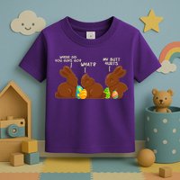 Funny Easter Chocolate Bunny Rabbits Toddler T-Shirt