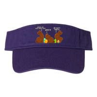 Funny Easter Chocolate Bunny Rabbits Visor