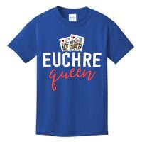 Funny Euchre Cool Gift Euchre Queen Player Mom Gift Kids T-Shirt