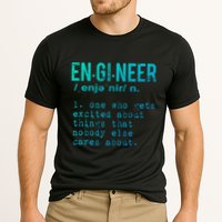 Funny Engineering Cute Gift Engineer Definition Funny Gift Cooling Performance Crew T-Shirt