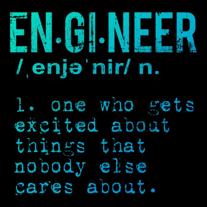 Funny Engineering Cute Gift Engineer Definition Funny Gift Bucket Hat