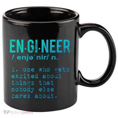 Funny Engineering Cute Gift Engineer Definition Funny Gift 11oz C Handle Ceramic Mug