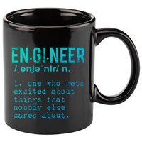 Funny Engineering Cute Gift Engineer Definition Funny Gift 11oz C Handle Ceramic Mug