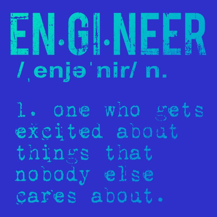 Funny Engineering Cute Gift Engineer Definition Funny Gift Womens Tank Top