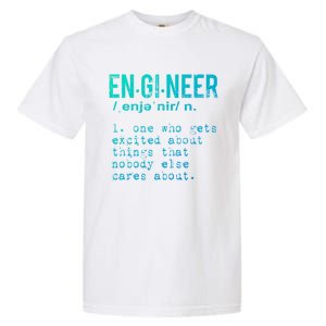 Funny Engineering Cute Gift Engineer Definition Funny Gift Garment-Dyed Heavyweight T-Shirt