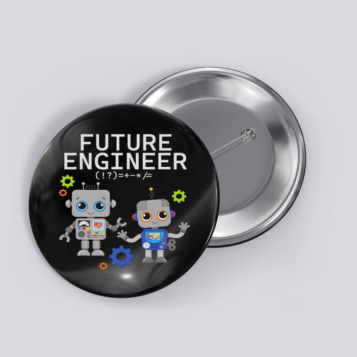 Future Engineer Costume Robot Robotics Button