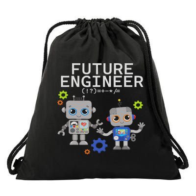 Future Engineer Costume Robot Robotics Drawstring Bag
