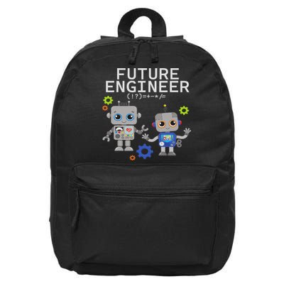 Future Engineer Costume Robot Robotics 16 in Basic Backpack