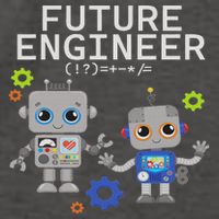 Future Engineer Costume Robot Robotics Vector Backpack
