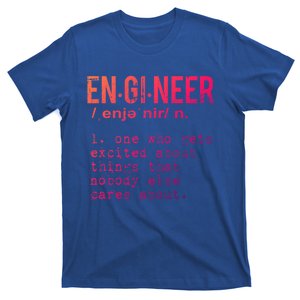 Funny Engineering Cute Gift Engineer Definition Funny Gift T-Shirt