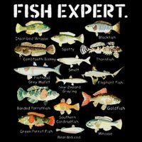 Fish Expert Cute Fish Child Fishing Drawstring Bag