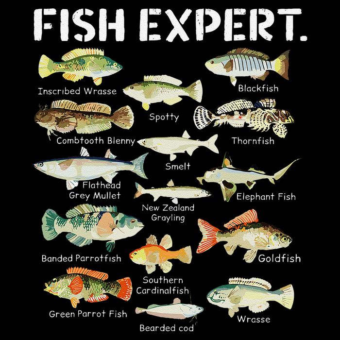 Fish Expert Cute Fish Child Fishing Flatbill Hat