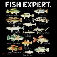 Fish Expert Cute Fish Child Fishing Kids T-Shirt