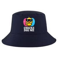 Funny Easter Chicks Dig Me Cool Comfort Performance Bucket Hat