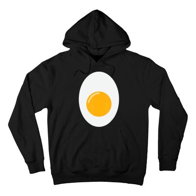 Fried Egg Cute Lazy Halloween Costume Hoodie