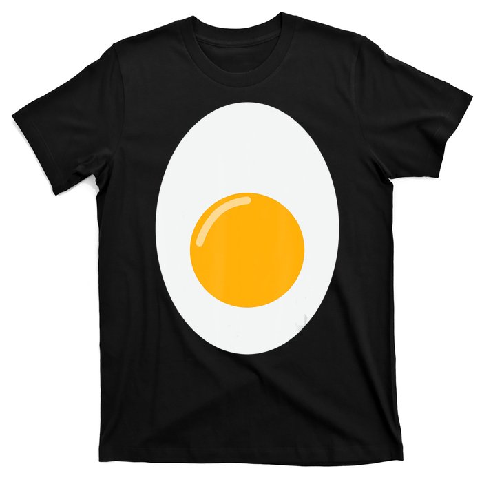 Fried Egg Cute Lazy Halloween Costume T-Shirt