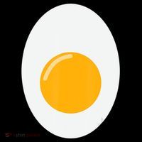 Fried Egg Cute Lazy Halloween Costume T-Shirt