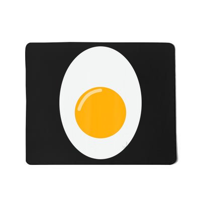 Fried Egg Cute Lazy Halloween Costume Mousepad