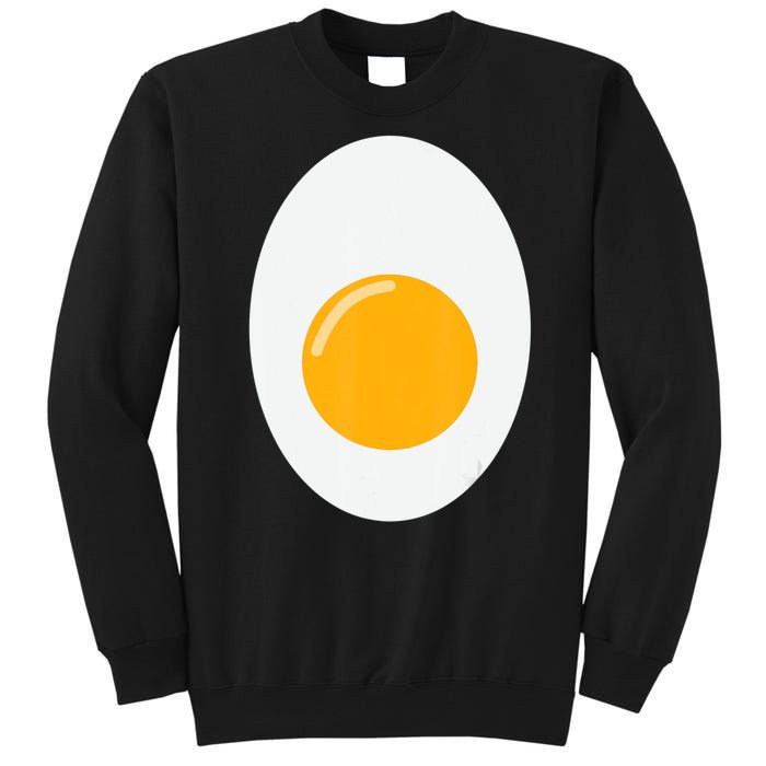 Fried Egg Cute Lazy Halloween Costume Tall Sweatshirt