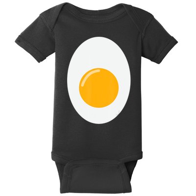 Fried Egg Cute Lazy Halloween Costume Baby Bodysuit