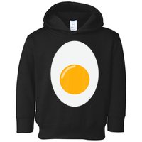 Fried Egg Cute Lazy Halloween Costume Toddler Hoodie