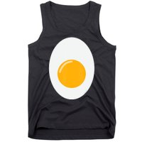 Fried Egg Cute Lazy Halloween Costume Tank Top