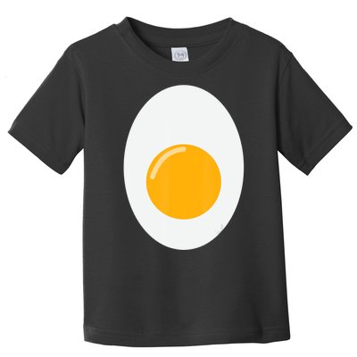 Fried Egg Cute Lazy Halloween Costume Toddler T-Shirt