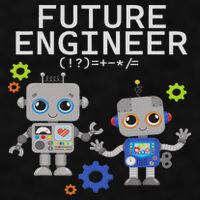 Future Engineer Costume Robot Robotics Ladies PosiCharge Tri-Blend Wicking Tank