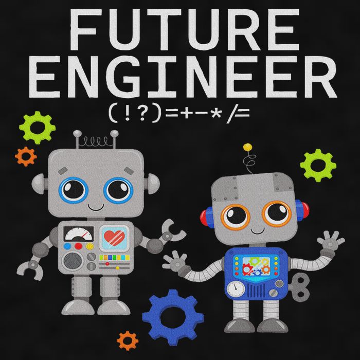 Future Engineer Costume Robot Robotics Ladies PosiCharge Tri-Blend Wicking Tank