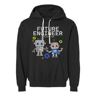 Future Engineer Costume Robot Robotics Garment-Dyed Fleece Hoodie