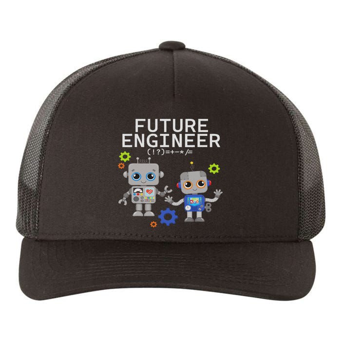 Future Engineer Costume Robot Robotics Yupoong Adult 5-Panel Trucker Hat