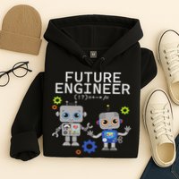 Future Engineer Costume Robot Robotics Hoodie