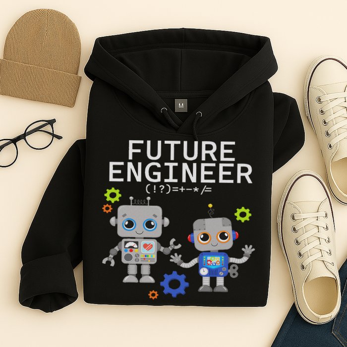 Future Engineer Costume Robot Robotics Hoodie