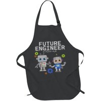 Future Engineer Costume Robot Robotics Full-Length Apron With Pockets