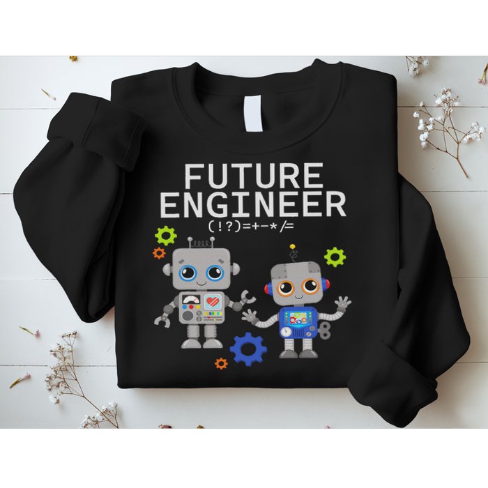 Future Engineer Costume Robot Robotics Sweatshirt
