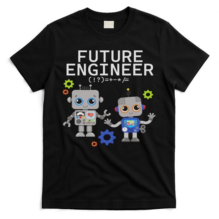 Future Engineer Costume Robot Robotics T-Shirt