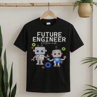 Future Engineer Costume Robot Robotics T-Shirt
