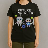 Future Engineer Costume Robot Robotics T-Shirt